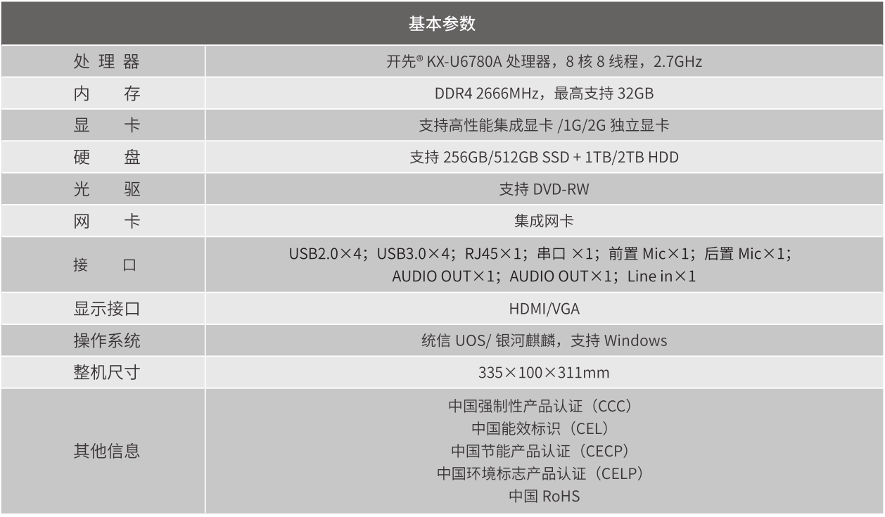 紫光Unis D3890 G2商用台式机